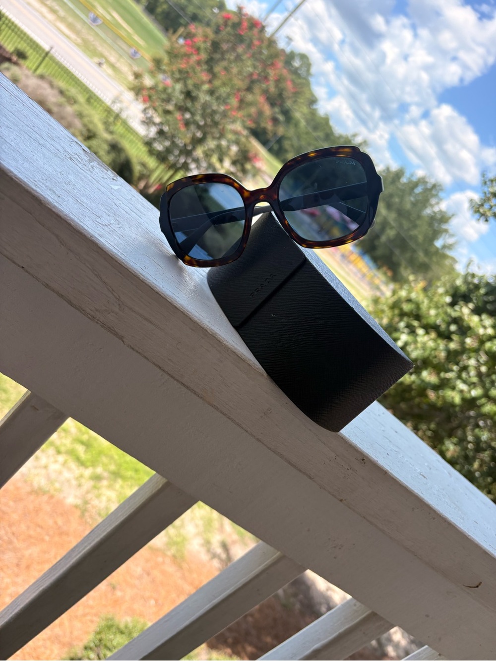Prada Women's SPR16U Heritage Collections Sunglasses - Picture 4 of 7